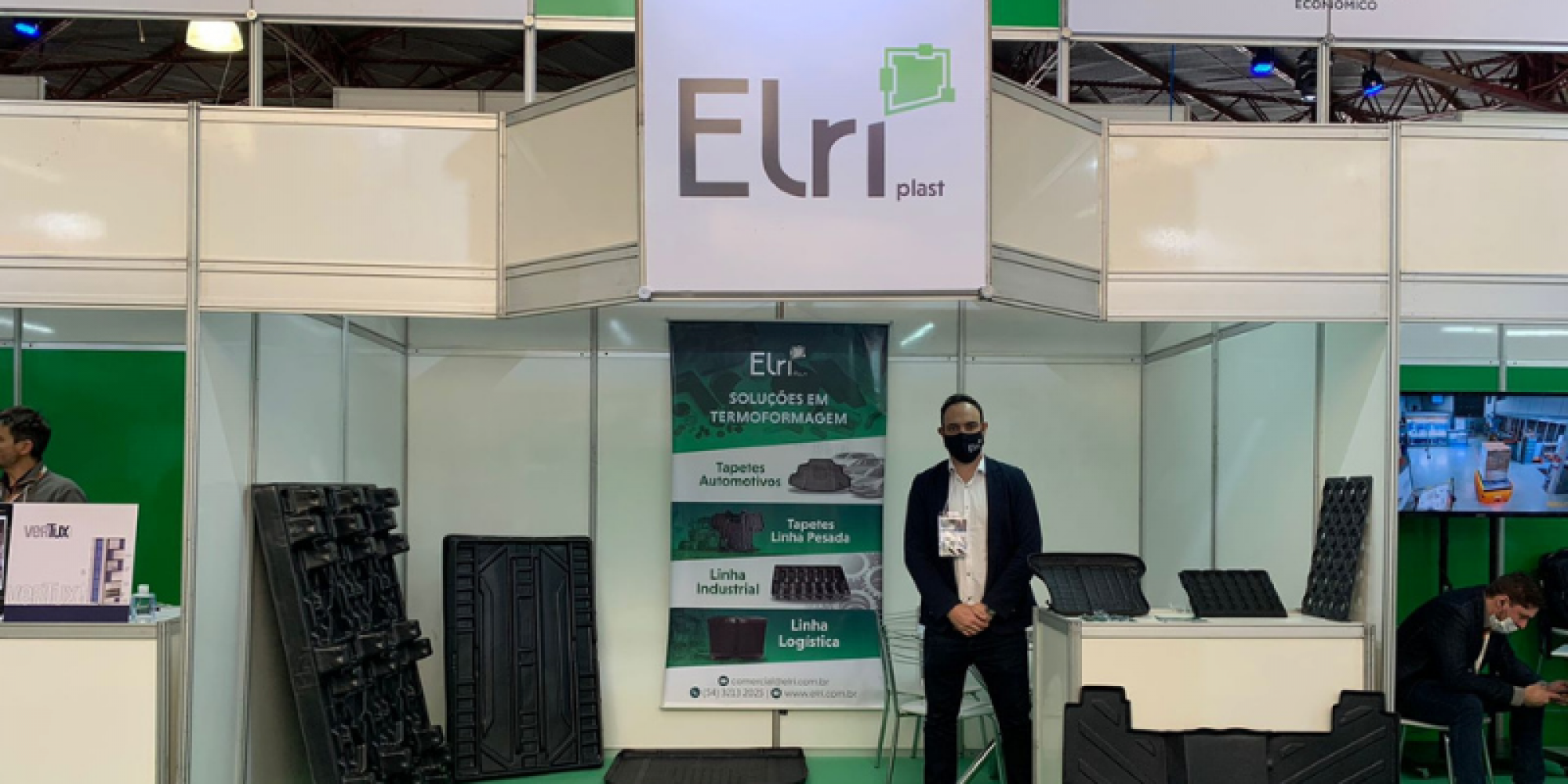 Elri Polímeros participa da Mercopar Estande Elri Polímeros