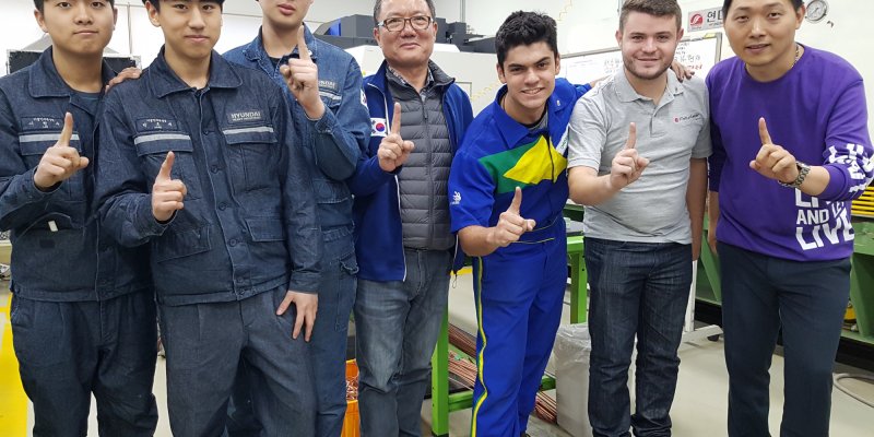 Leonardo Moraes na Coréia do Sul