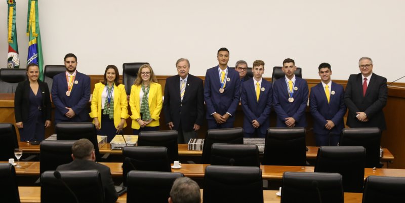 Competidores WorldSkills na Reunião de Diretorias FIERGS/CIERGS
